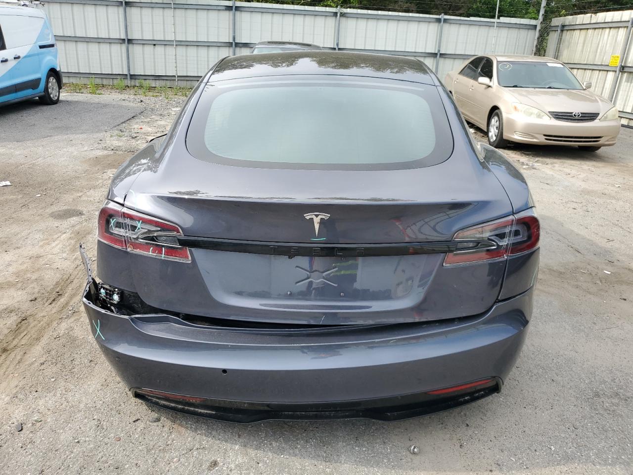 2022 Tesla Model S VIN: 5YJSA1E5XNF471212 Lot: 57384025