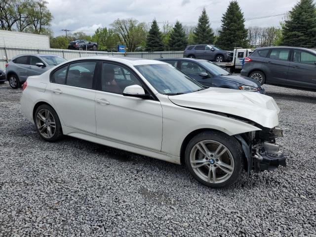  BMW 3 SERIES 2018 Белы