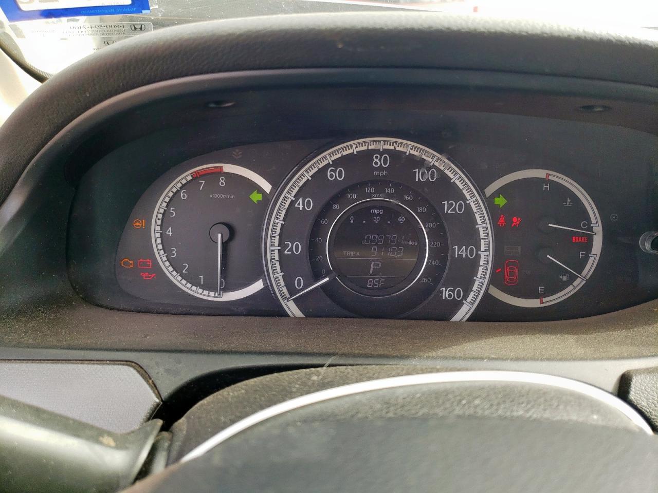 2015 Honda Accord Lx VIN: 1HGCR2F38FA219714 Lot: 57246035