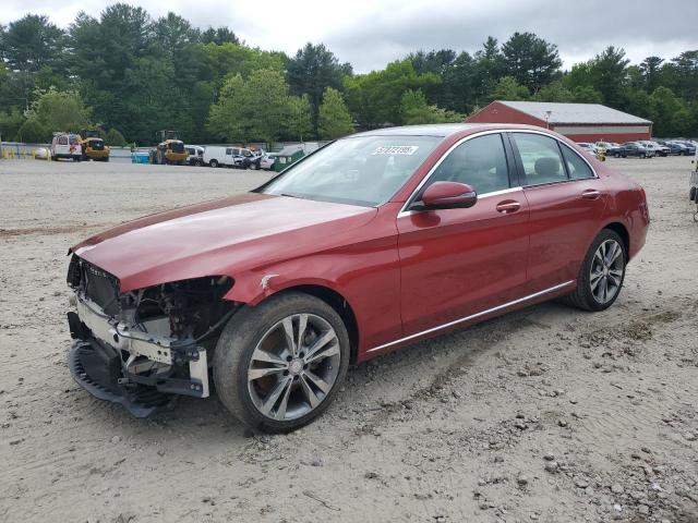 Седаны MERCEDES-BENZ C-CLASS 2016 Красный