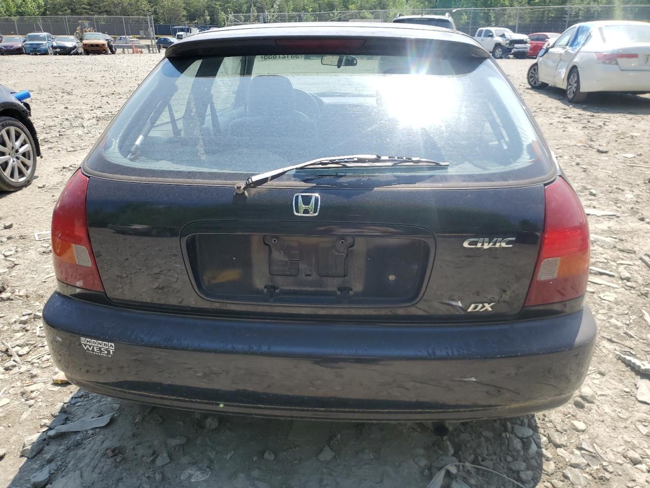 1998 Honda Civic Dx VIN: 2HGEJ6449WH121392 Lot: 55127655