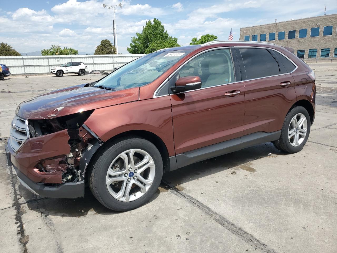 2016 Ford Edge Titanium zu verkaufen in Littleton, CO - Front End