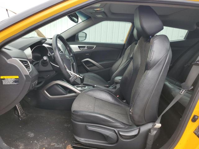 Coupet HYUNDAI VELOSTER 2013 Żółty