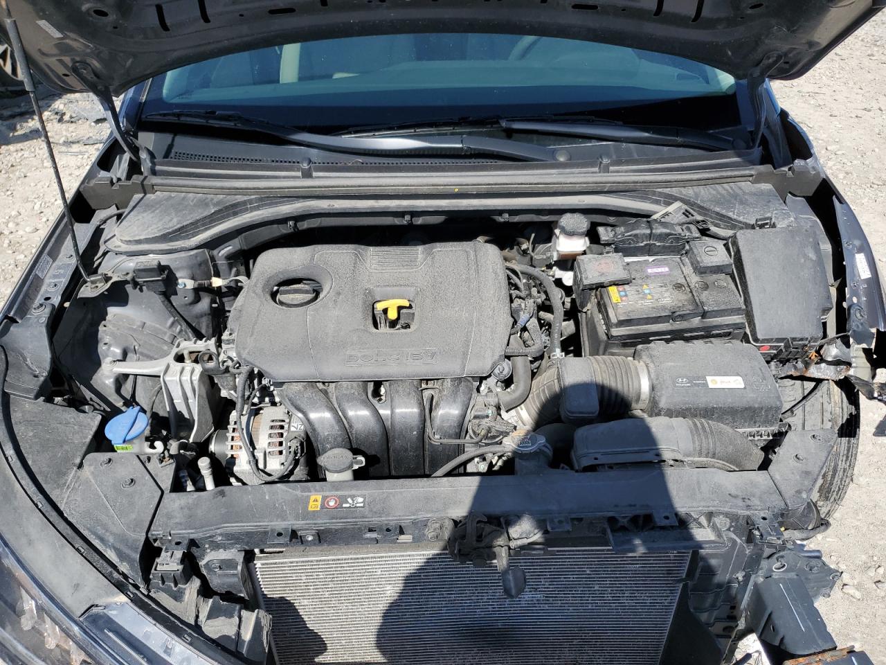 2019 Hyundai Elantra Se VIN: KMHD74LFXKU830657 Lot: 57643125