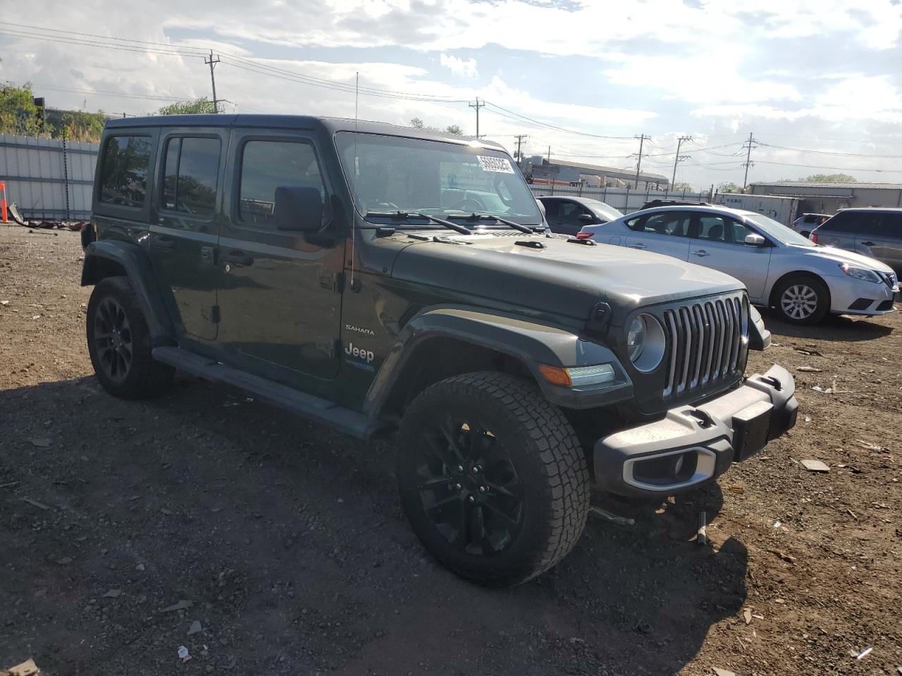 2021 Jeep Wrangler Unlimited Sahara 4Xe VIN: 1C4JJXP65MW776678 Lot: 56859325