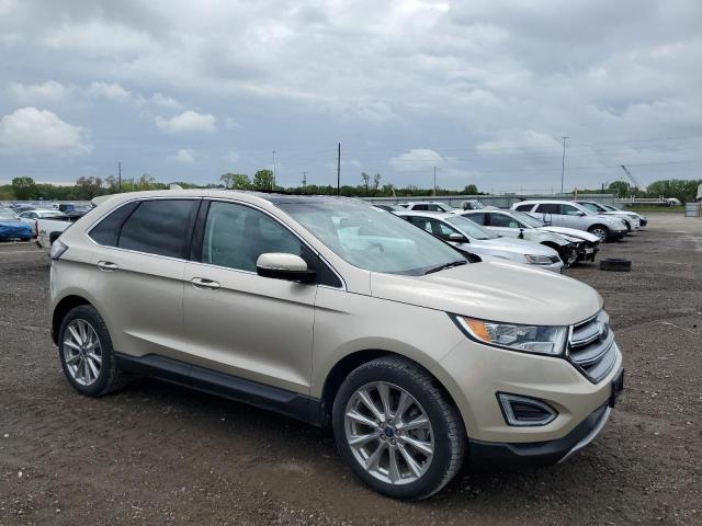  FORD EDGE 2018 Gold