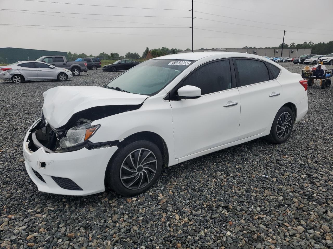 2016 Nissan Sentra S للبيع في Tifton، GA - Front End