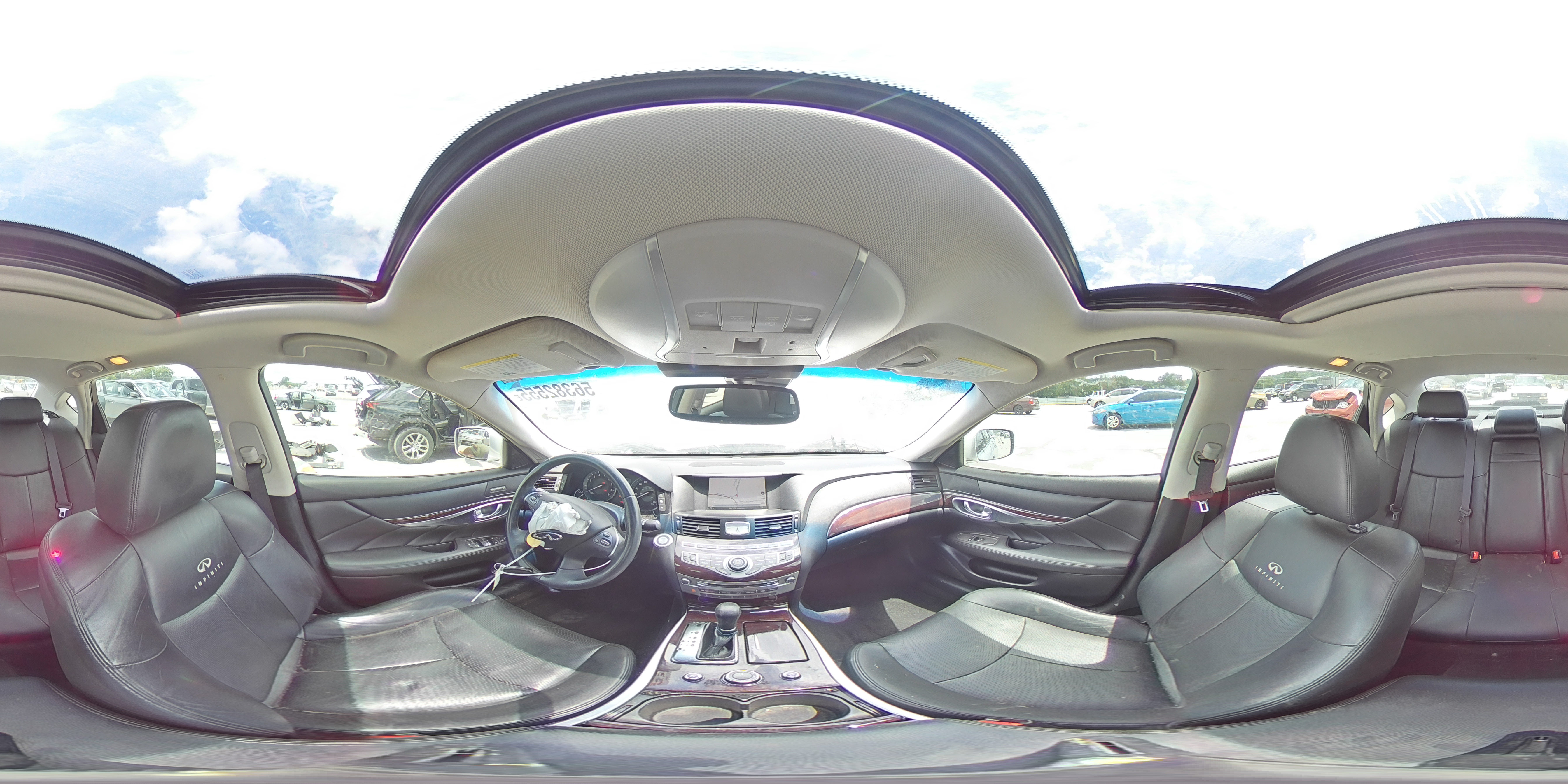 2012 Infiniti M37 X VIN: JN1BY1AR6CM391045 Lot: 56382555