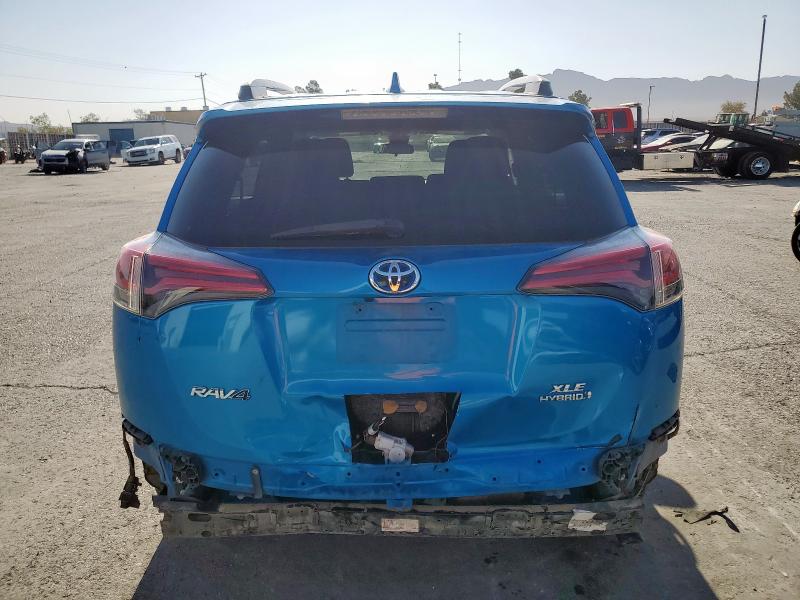  TOYOTA RAV4 2018 Синий