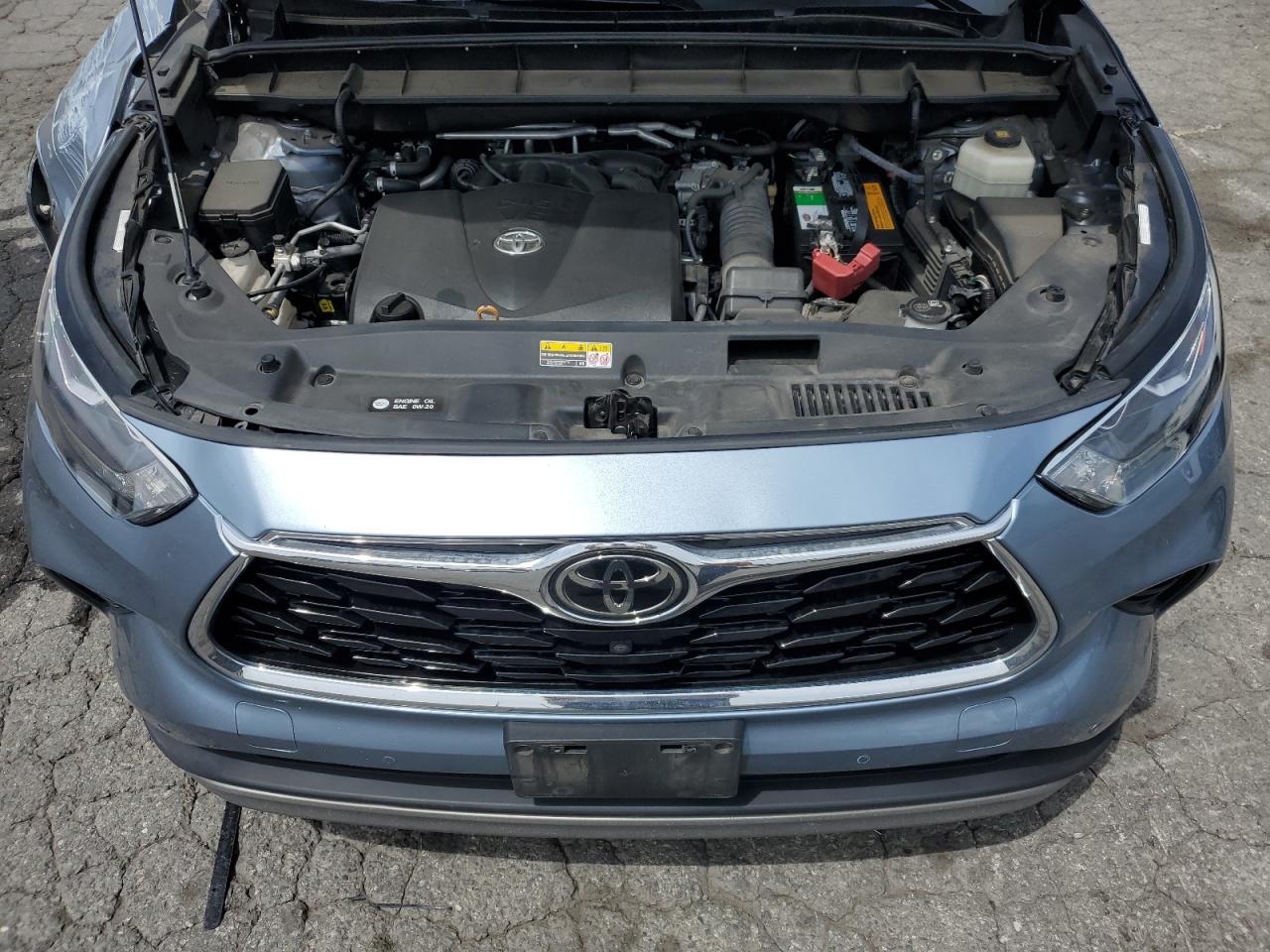 2021 Toyota Highlander Platinum VIN: 5TDFZRAHXMS077843 Lot: 56834675