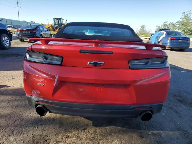  CHEVROLET CAMARO 2016 Czerwony