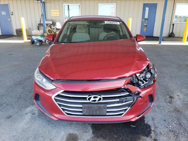  HYUNDAI ELANTRA 2017 Бургунди