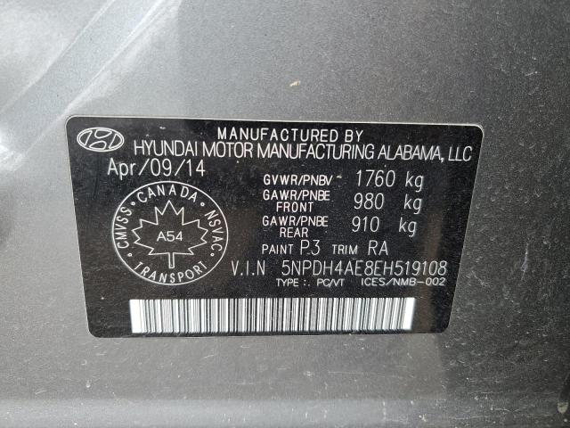 2014 HYUNDAI ELANTRA SE  