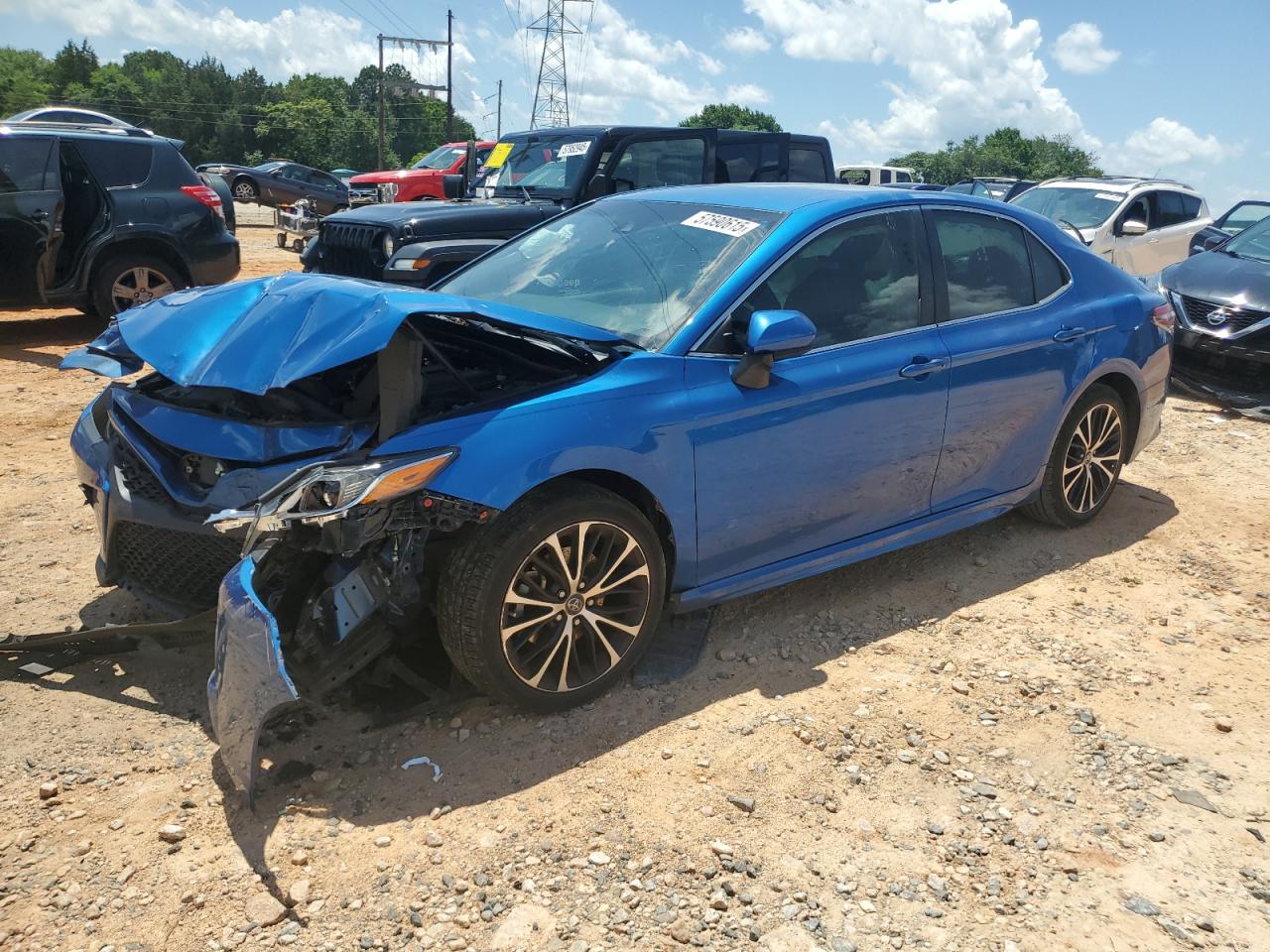 2018 Toyota Camry L للبيع في China Grove، NC - Front End