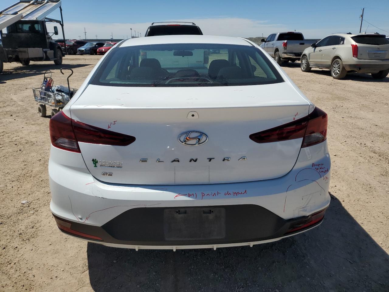 2019 Hyundai Elantra Se VIN: 5NPD74LF9KH457044 Lot: 56757645