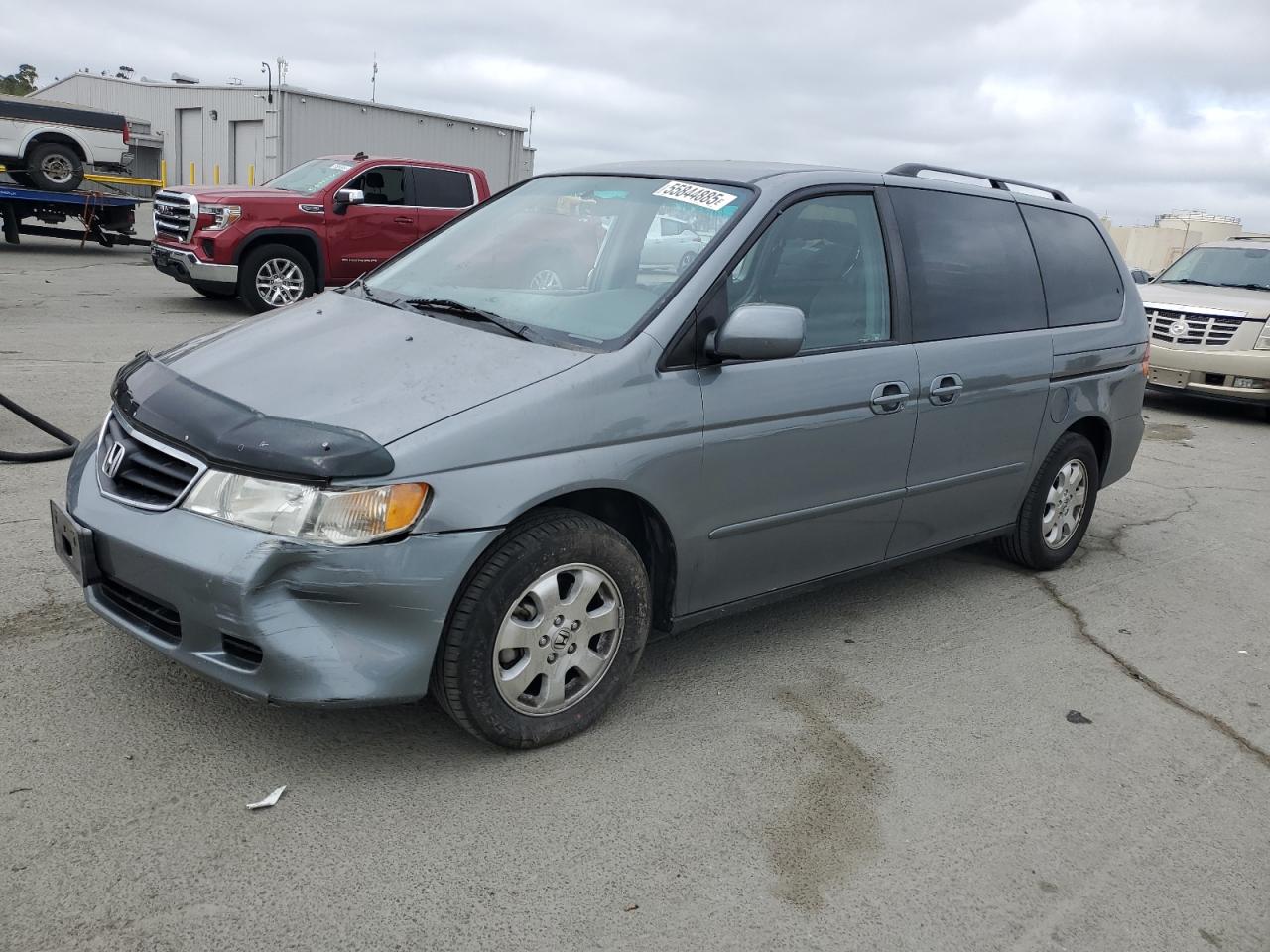 2002 Honda Odyssey Ex იყიდება Martinez-ში, CA - All Over
