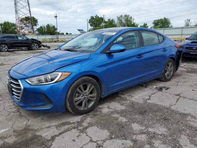  HYUNDAI ELANTRA 2018 Синий