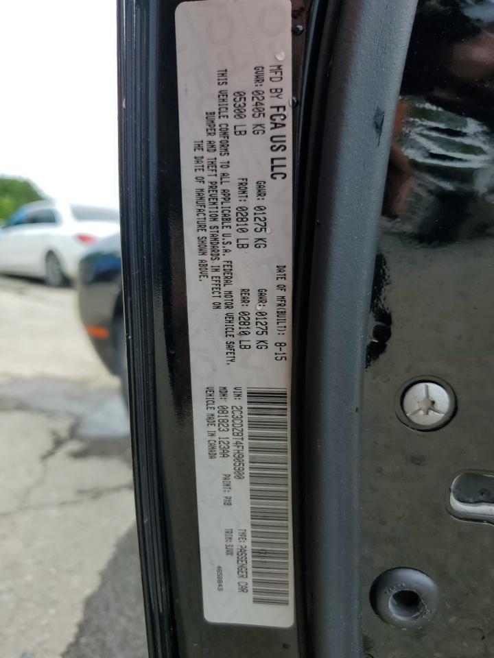 2015 Dodge Challenger Sxt Plus VIN: 2C3CDZBT4FH905900 Lot: 57343365