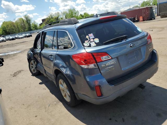  SUBARU OUTBACK 2014 Blue