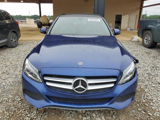  MERCEDES-BENZ C-CLASS 2018 Синій