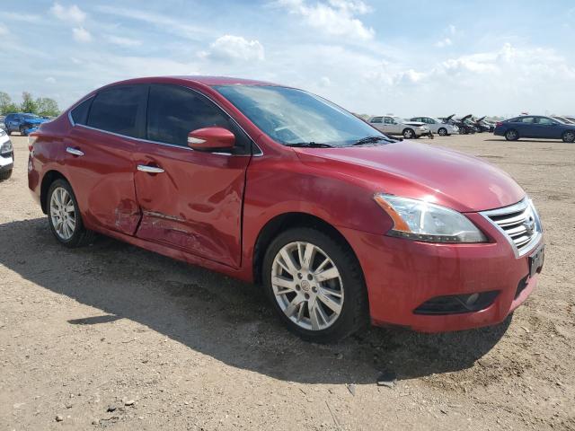 NISSAN SENTRA 2013 Красный