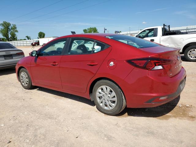  HYUNDAI ELANTRA 2020 Czerwony