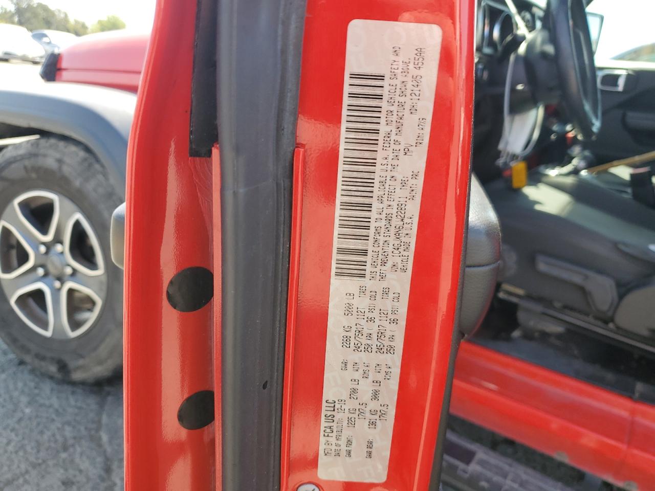 2020 Jeep Wrangler Sport VIN: 1C4GJXAN6LW228911 Lot: 57143395