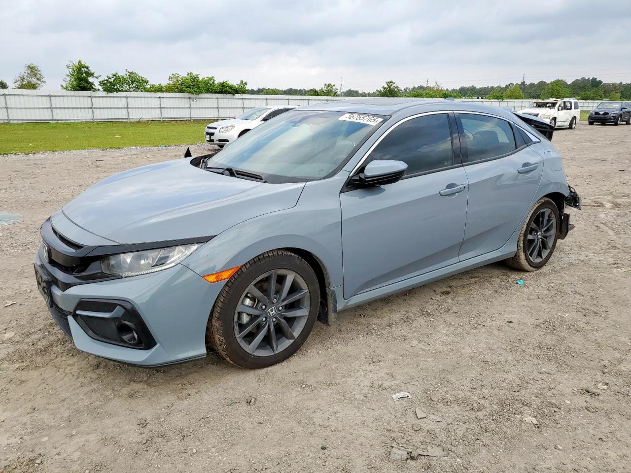 2021 Honda Civic Ex na sprzedaż w Houston, TX - Rear End