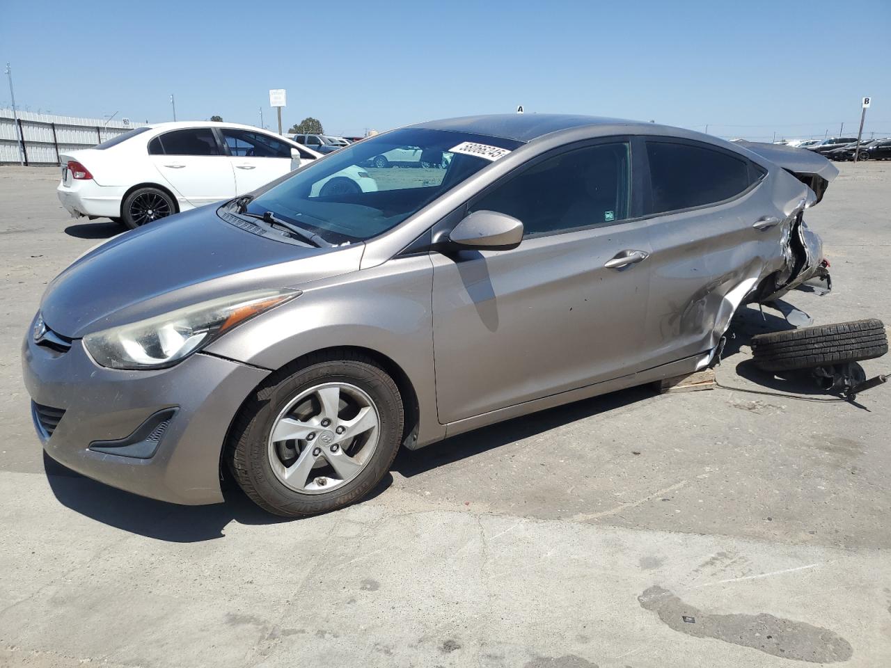 2015 Hyundai Elantra Se zu verkaufen in Fresno, CA - Rear End
