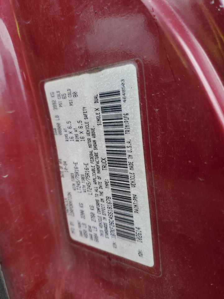 1995 Dodge Ram 2500 VIN: 1B7KF26C4SS181678 Lot: 56703415