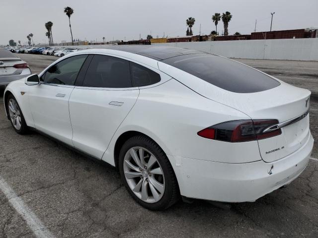 Hatchbacks TESLA MODEL S 2016 Biały