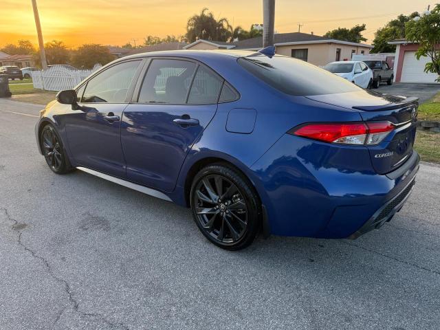  TOYOTA COROLLA 2022 Blue