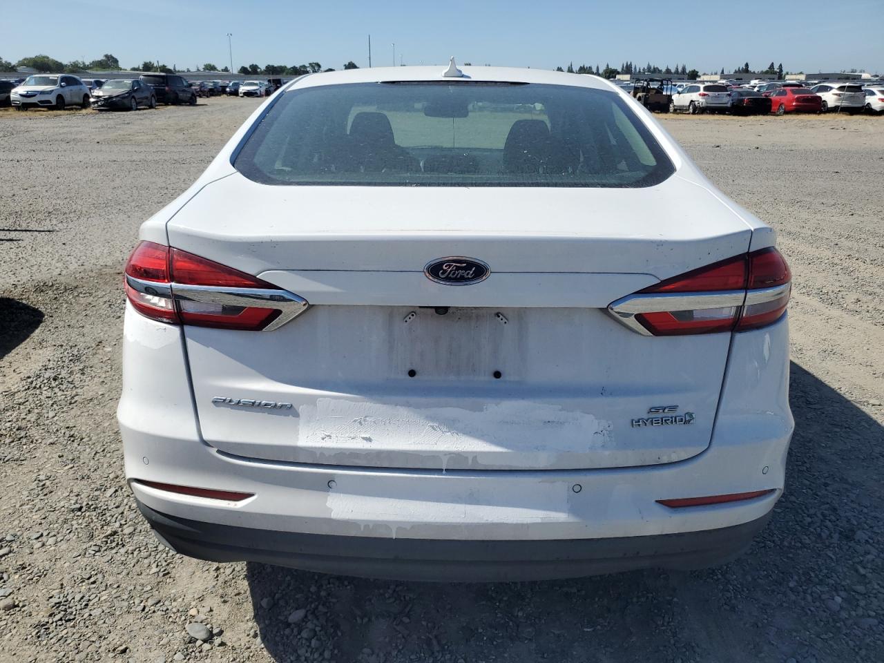 2019 Ford Fusion Se VIN: 3FA6P0LU6KR124870 Lot: 55082865