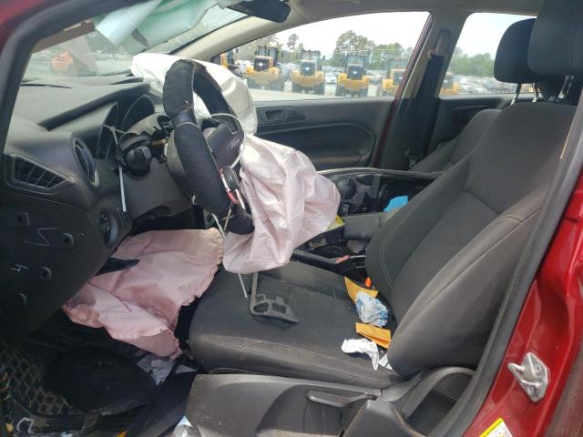  FORD FIESTA 2017 Burgundy