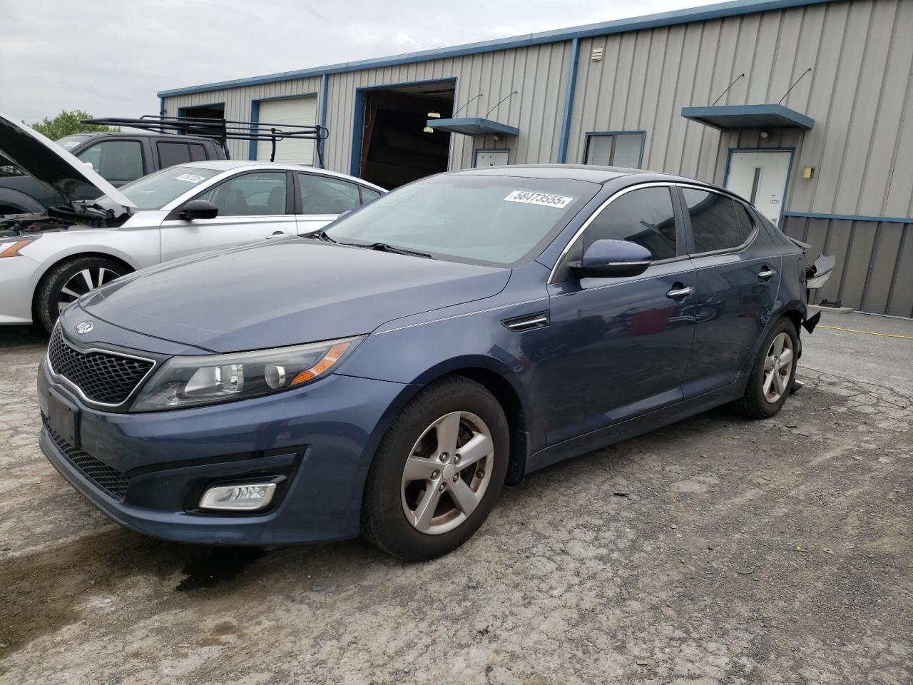 2015 Kia Optima Lx იყიდება Chambersburg-ში, PA - Undercarriage