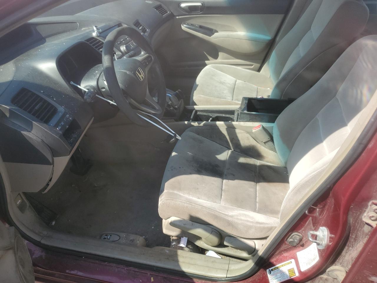 2011 Honda Civic Lx VIN: 19XFA1F52BE009230 Lot: 57168695