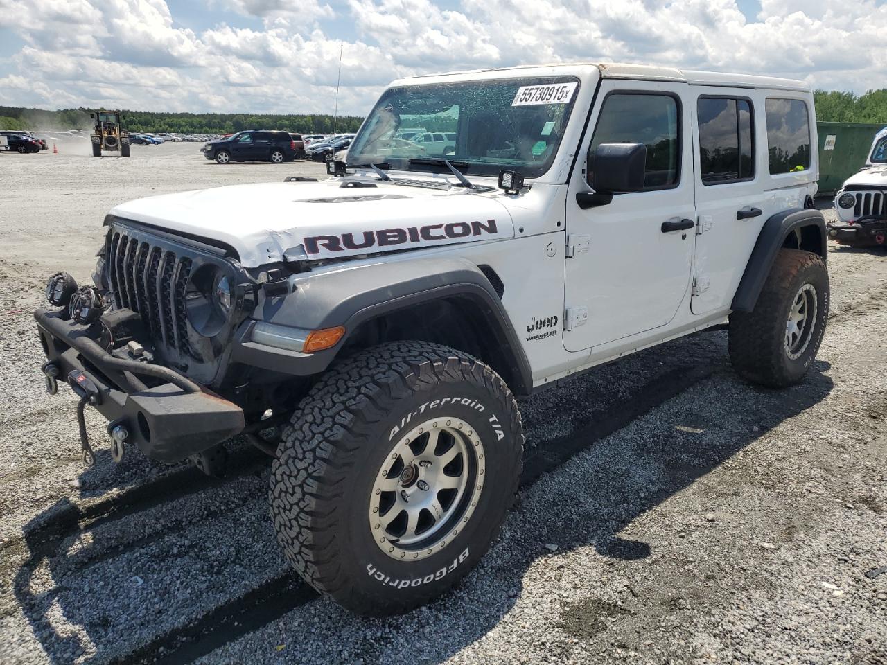 2021 Jeep Wrangler Unlimited Rubicon იყიდება Spartanburg-ში, SC - All Over