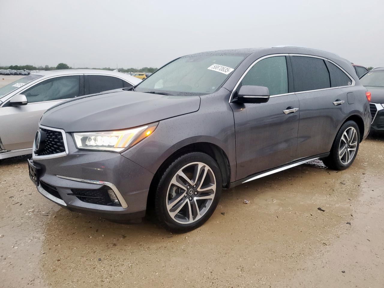 2018 Acura Mdx Advance იყიდება San Antonio-ში, TX - Side