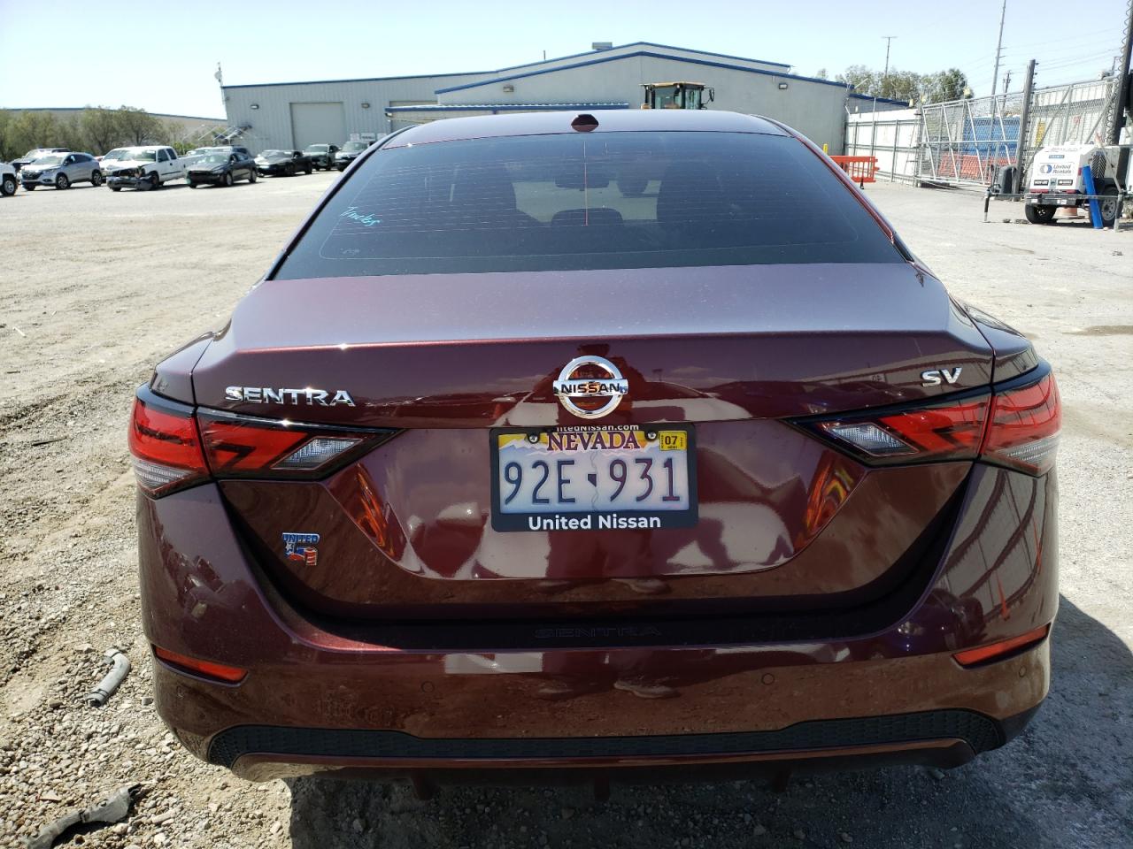 2022 Nissan Sentra Sv VIN: 3N1AB8CV9NY275094 Lot: 57099875