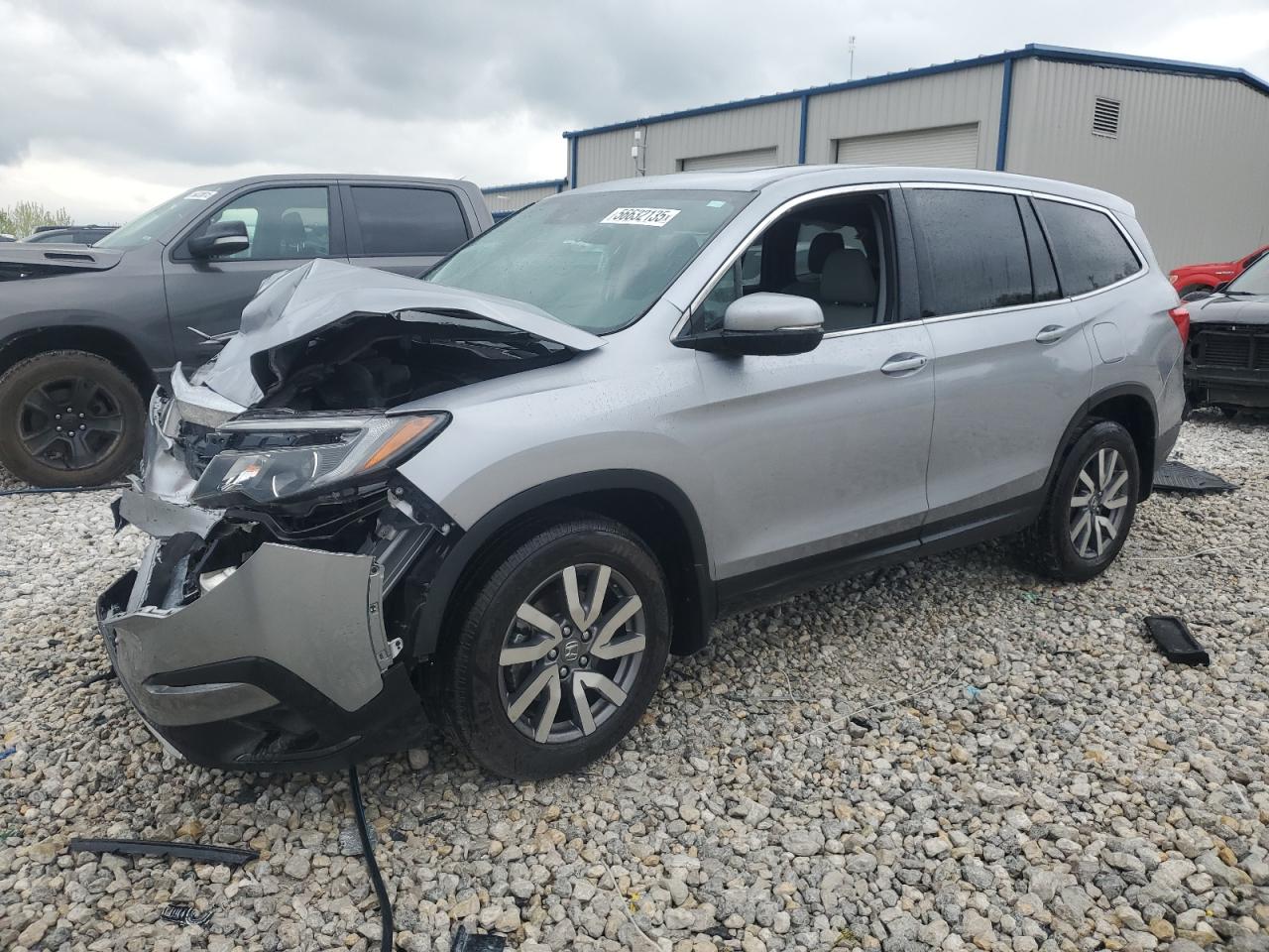 2019 Honda Pilot Exl en Venta en Wayland, MI - Front End