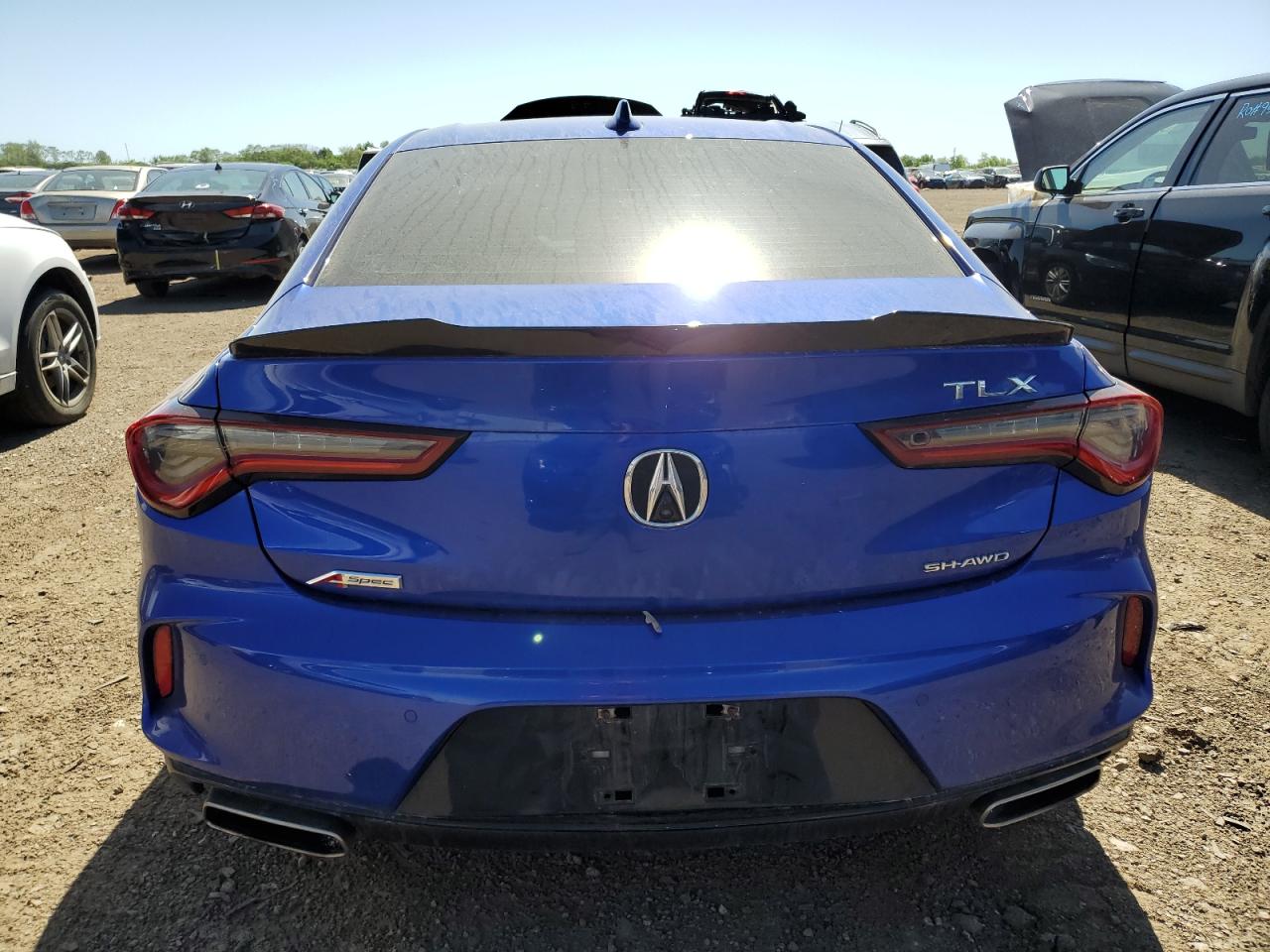 2021 Acura Tlx Tech A VIN: 19UUB6F50MA009168 Lot: 56978755