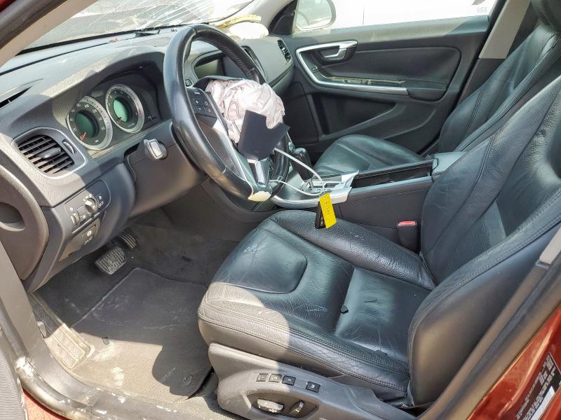 Sedans VOLVO S60 2012 Bordowy