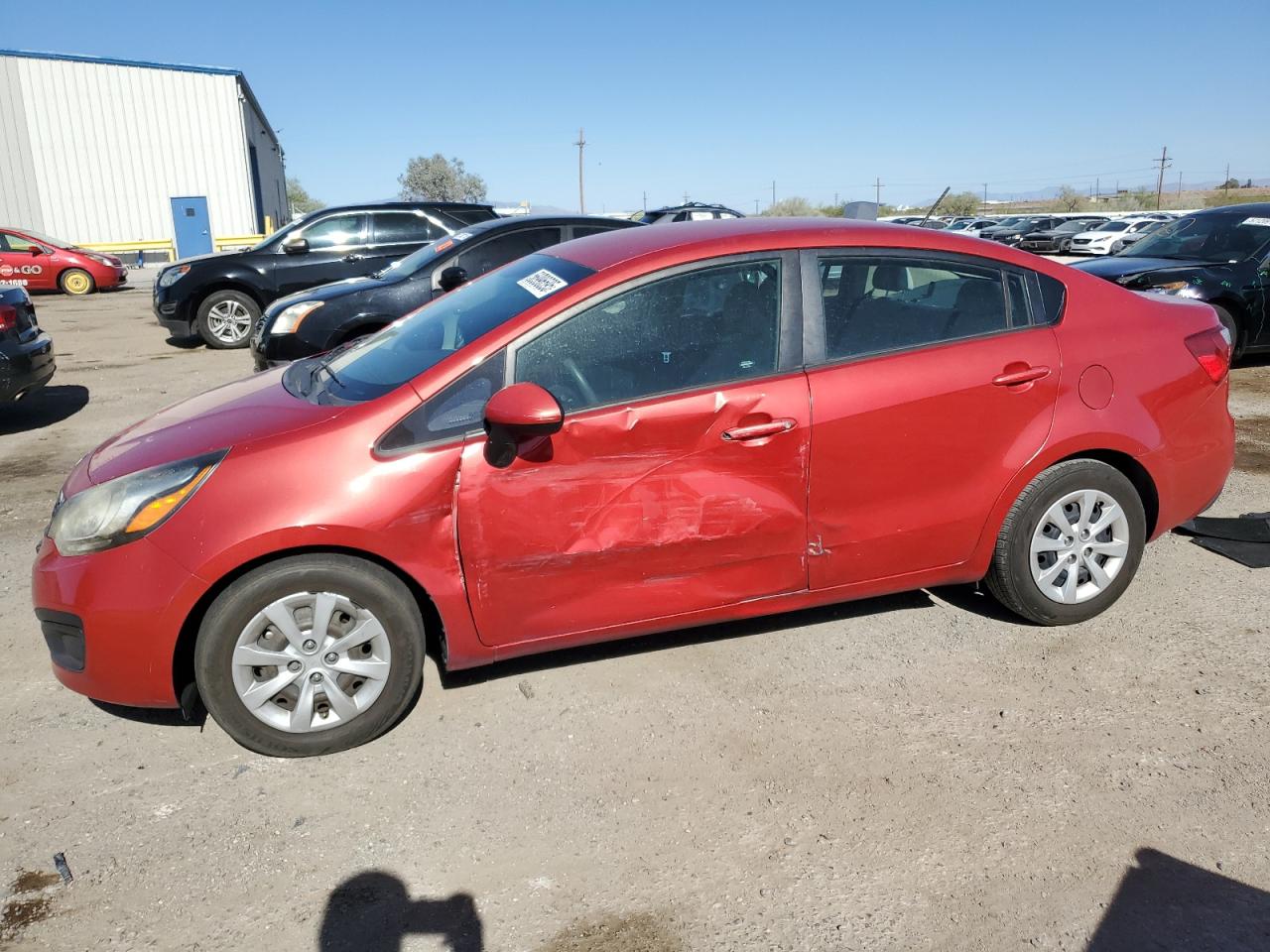2013 Kia Rio Ex en Venta en Tucson, AZ - Side