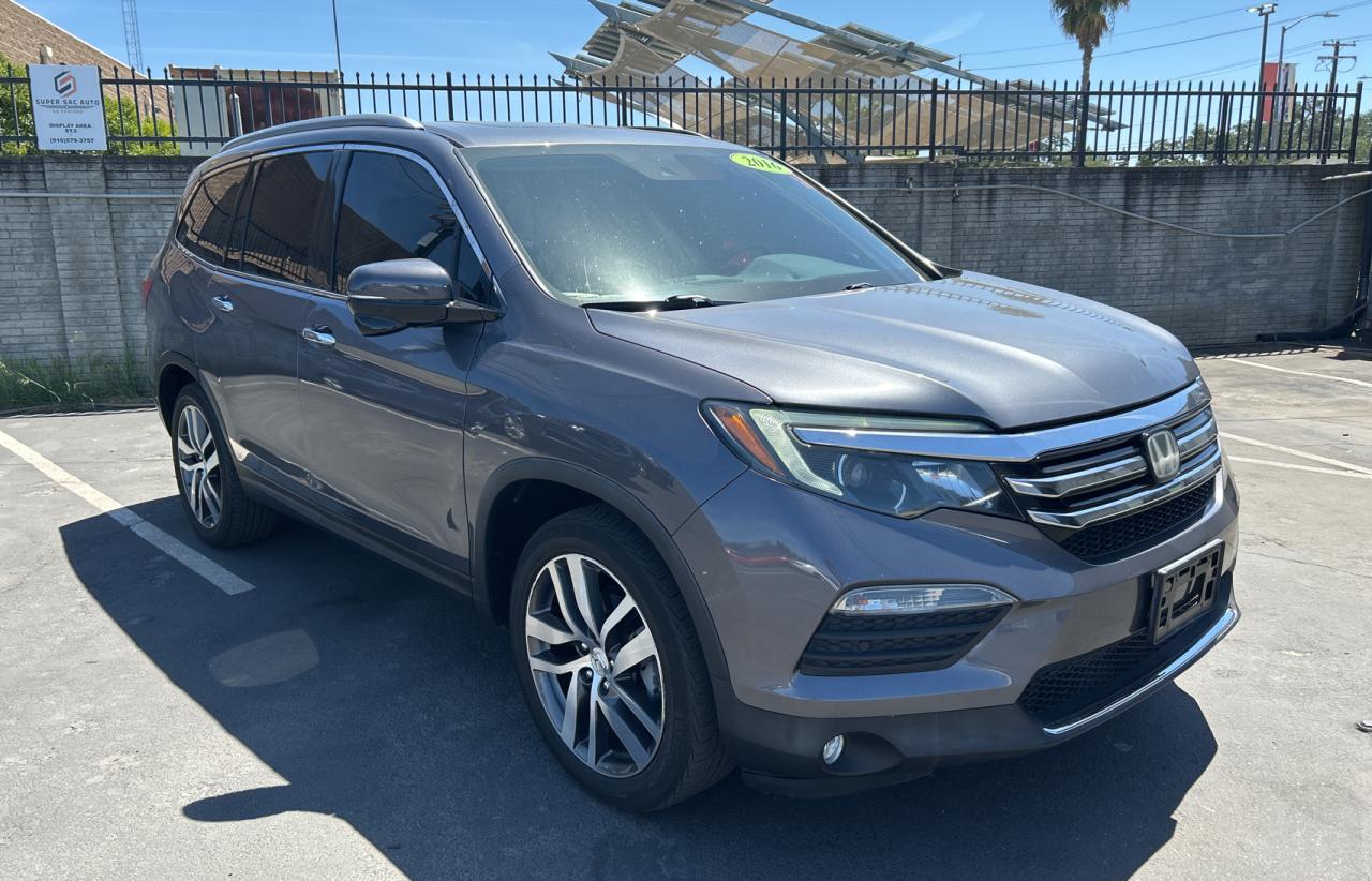 2016 Honda Pilot Touring en Venta en Sacramento, CA - Minor Dent/Scratches