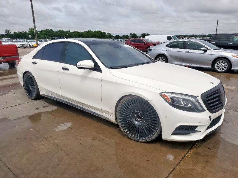 Sedans MERCEDES-BENZ S-CLASS 2015 Biały