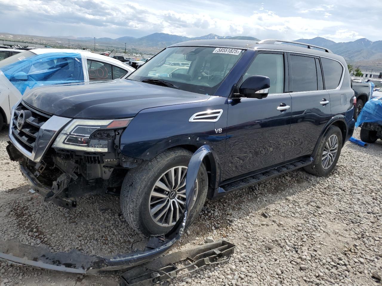 2022 Nissan Armada Sl იყიდება Magna-ში, UT - Side