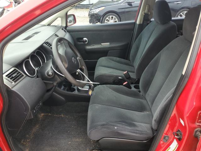  NISSAN VERSA 2012 Red