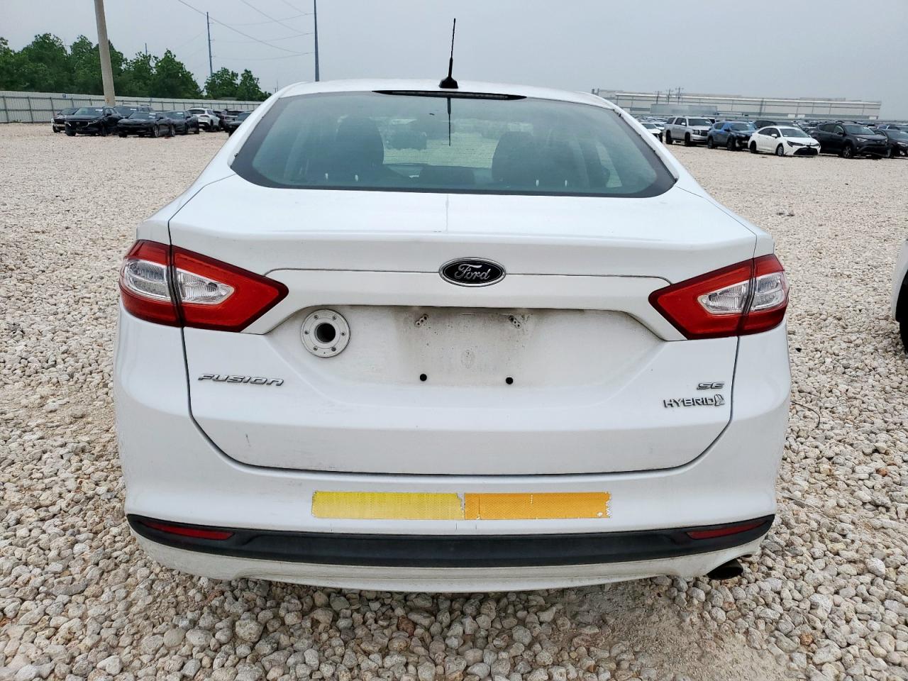 2013 Ford Fusion Se Hybrid VIN: 3FA6P0LU0DR150321 Lot: 55089395