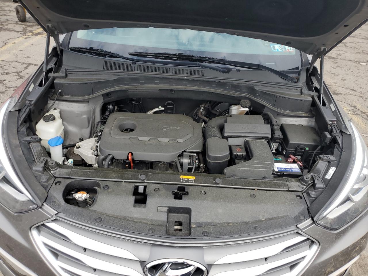 2017 Hyundai Santa Fe Sport VIN: 5XYZUDLBXHG402159 Lot: 54746005