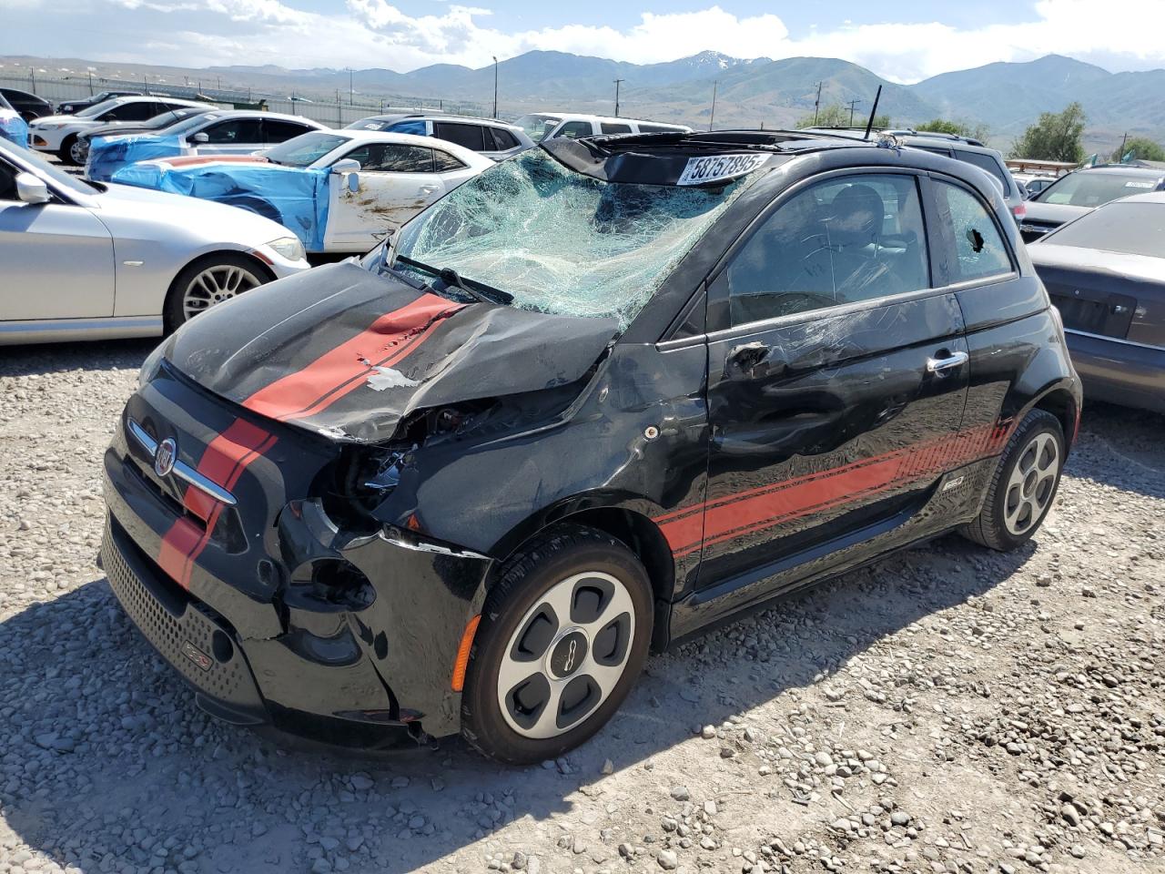2013 Fiat 500 Electric de vânzare în Magna, UT - Front End